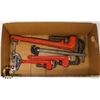 Image 1 : BOX OF PLUMBING TOOLS INCL. RIDGID