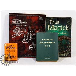 WITCHCRAFT, MAGICK, AND PAGAN PRAYER BOOKS.