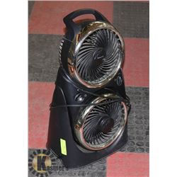 HONEYWELL DOUBLE TILTING FAN 3 SPEED.