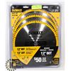 Image 1 : DEWALT 12"  3 PACK SAW BLADES