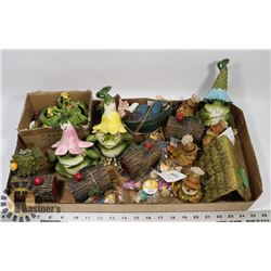 LOT OF MINI WORLD BY GIFT CRAFT FIGURINES AND MORE