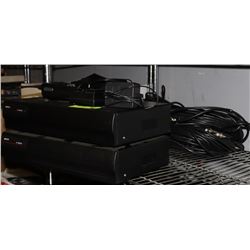 LOT OF MOTOROLA RADIOS, BASE UNITS. CHARGER AND