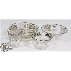 STERLING SILVER .925 BOWL DIP SET