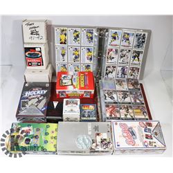 BOX OF MISC SPORTS CARDS