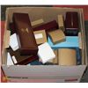 Image 1 : BOX OF ASSORTED JEWELLERY DISPLAY BOXES