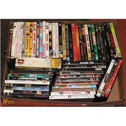 FLAT OF OVER 50 DVD'S