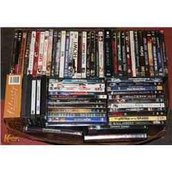 FLAT OF OVER 50 DVD'S