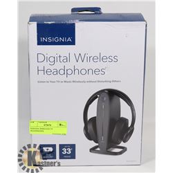 INSIGNIA WIRELESS TV HEADPHONES