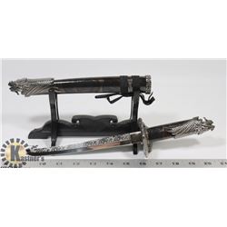 DECORATIVE SWORD AND STAND