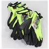 Image 1 : 4 PAIRS OF SURE GRIP LATEX FOAM COATED PALM GLOVES