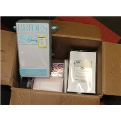 CASE OF 8 BOXES OF ASSORTED INVITATIONS