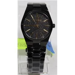NEW MICHAEL KORS LEXINGTON BLACK WATCH