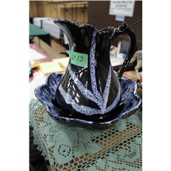 Blue Mountain Pottery Pitcher & Bowl