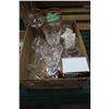 Image 1 : Box of Assorted Glasses; Lighter;  Cards & Jewelry