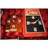 Image 1 : Two Coca Cola Clock