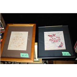 Two Birch Bark Pictures