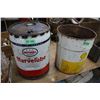Image 1 : Two - 5 Gallon Oil Pails (1) Imperial & (1) Shell