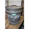 Image 1 : Metal Drum with a Lid