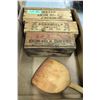 Image 1 : Cheese Boxes and a Butter Paddle