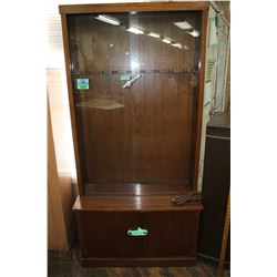 Gun Cabinet with Glass Doors