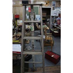 6 Foot Wooden Ladder