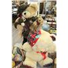 Image 1 : Two Large Plush Bears