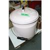 Image 1 : Pink Commode Pail with Lid