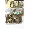 Image 1 : Brass Garbage Can; a Bell and Misc. Items