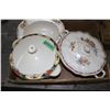 Image 1 : 2 Lidded Serving Bowls and 1 Side Bowl