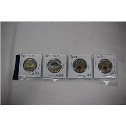 Canada Toonie Coins (4)