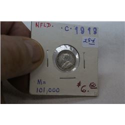 Nfld Five Cent Coin