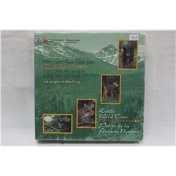 Canada 4 Coin Set "Little Wild Ones"