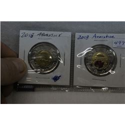 Canada Two Dollar Coins (2)