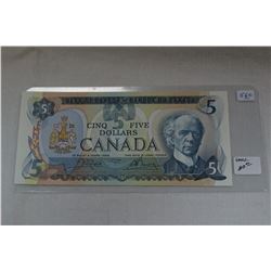 Canada Five Dollar Bill (1)