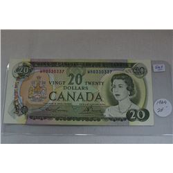 Canada Twenty Dollar Bill (1)