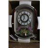 Image 1 : Flowers World Wall Clock - Battery Operated