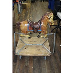 Child's Spring Horse - Parental supervision recommended