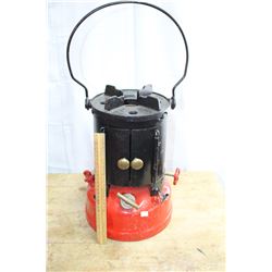 Old Cast Iron Naphtha Gas Heater/Cook Stove