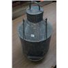 Image 1 : Handmade Galvanized Water Container