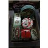 Image 1 : Box of 8 Assorted English Tins