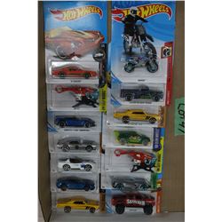 Hot Wheels Cars (Flat of 14)