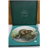 Image 1 : Goebel Plate, "The Beaver" by Lissa Calvert, #4261 of 10,000, In the Original Box