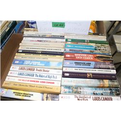 Flat with Louis Lamour Novels (31)