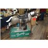 Image 1 : "Ride Sandy Ride" Electric Riding Horse w/Leather Saddle - All Metal Construction - 25¢ a Ride - Wor