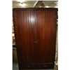Image 1 : Homemade  Cedar Wardrobe with 2 Bottom Drawers; 80" Tall x 50" Wide x 20" Deep