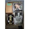 Image 1 : Flat with 6 Marilyn Monroe Cigarette Cases and 3 Flameless, Chargeable Lighters