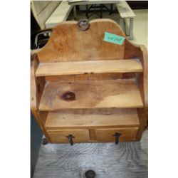 Small Shelving Unit with 2 Drawers