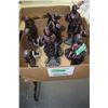 Image 1 : Football, Soccer, Baseball and Hockey Figurines - 9 in total