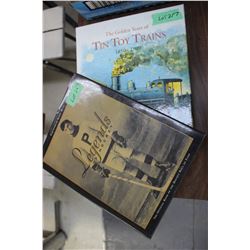 Tin Toy Trail Book and a Legends of Hockey Book