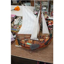 Ceramic Sailing Vessel